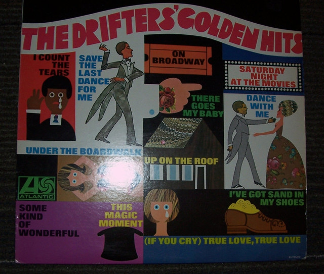 The Drifters greatest hits vinyl record album 1960s R&B soul in Arts & Collectibles in Kitchener / Waterloo
