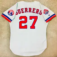 RARE Sz 46 Russell Athletic 1998 Vladdy Guerrero Expos TI Jersey