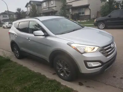 Well maintained Hyundai 2016 Santafe sports owned by single owner. It comes with extra winter tires...