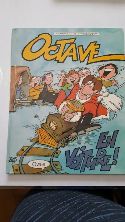 BD Octave en voiture