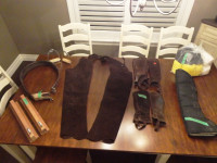 Equestrian Items Saddle Girth, Chaps, Saddle Racks, Polo Wraps