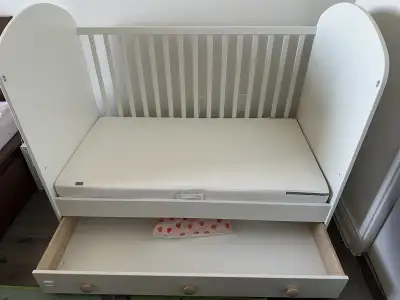 ikea crib/toddler bed GONATT, View more
