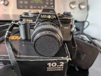 Minolta X-700 35mm Film SLR Camera, View more