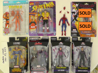 Marvel Legends: Retro Spider-Man, Kraven, Hawkeye, Dr. Strange
