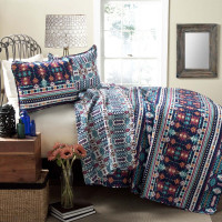 Lush Decor Navajo 3-Pc. Quilt Set - Full/Queen, New