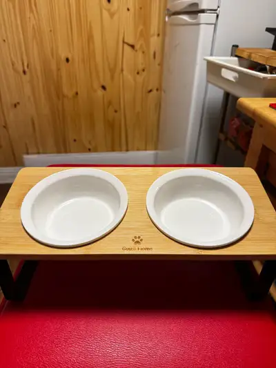 Gamelle pour chien ou chat – Bambou et céramique, View more