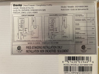 Chest freezer Danby Diplomat 9.0 cu. ft. (255 L)Model DCF090B1WM