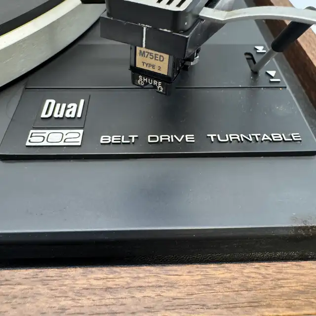 Vintage 1970s Dual 502 Belt Drive Turntable Record Player Tested in Stereo Systems & Home Theatre in City of Toronto - Image 11