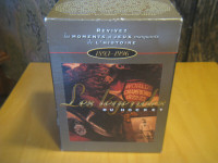 5 cassettes VHS Les Légendes du Hockey 1893-1996.