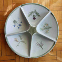 Sectional serving dish
