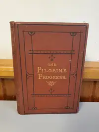 1886 The Pilgrim's Progress 281 engravings John Bunyan RARE ANTI