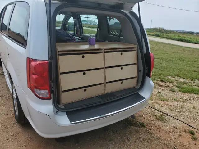 Armoire arrière pour "Van life" dans Grand Caravan in RVs & Motorhomes in Lanaudière - Image 7