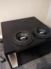 Pair of Sundown Audio X8 V4 Subs in box