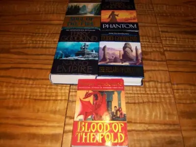 Terry Goodkind Book Lot Fantasy Novels Hardcover & Paperback, View more