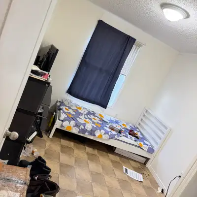 Private room for rent but kitchen and bathroom in sharing . 2 person already living there in a house...