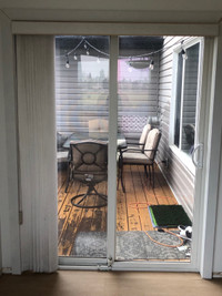 Vertical blinds for patio door