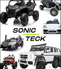 SONICTECK KIDS RIDE ON CARS JEEP 2 SEATER 24VOLTS BRUSHLESS CARS