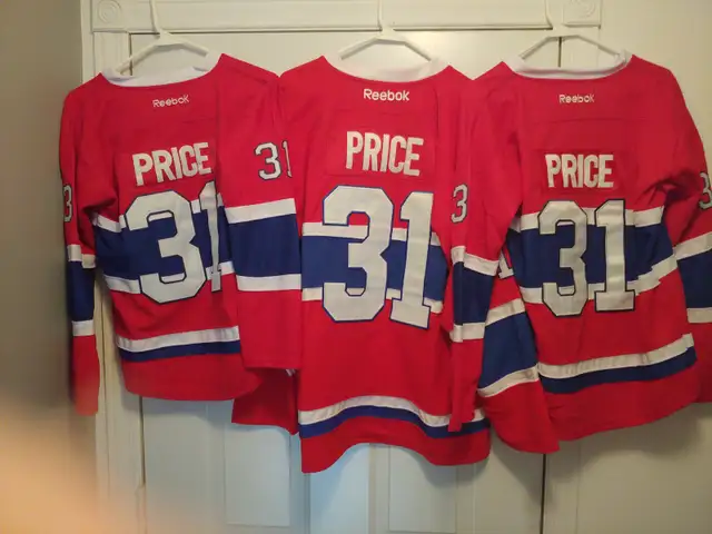 chandail jersey habs canadiens enfant adulte kids jacket nhl lnh in Arts & Collectibles in Laurentides - Image 8