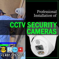 8MP CCTV Security Cameras Motion Detection Two Way Audio