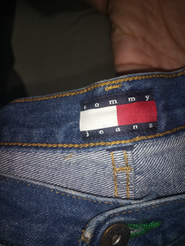 pants: vtg Tommy Jeans denim bootcut jeans sz 10-11 lightly worn in Women's - Bottoms in Cambridge - Image 3