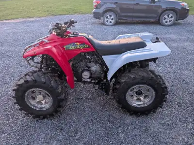 Yamaha wolvirine 350 2000 drives great. It is a very reliable atv I just bought a different one. It...