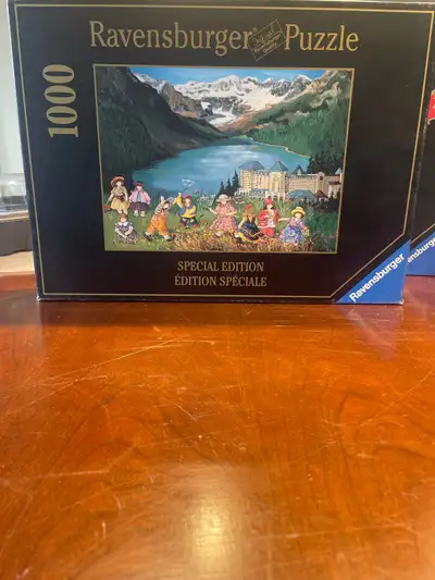 Puzzle ravensburgerspécial édition Lac Louise Pauline Paquin, View more
