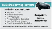 Driving Lessons - MTO Approved Driving Lessons!