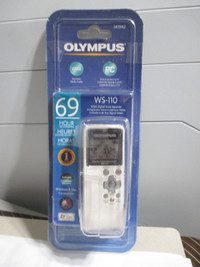 Voice Recorder-Olympus WS-110 (256 MB, 69 Hours)