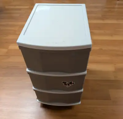 3 Drawers Plastic Storage Container, View more