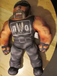 HULK HOGAN nwo WCW WWF WWE Bashin Brawler Plush Doll Vintage