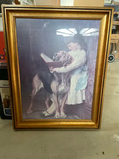 Large framed art , View more
