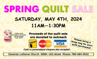 Spring Quilt Sale!