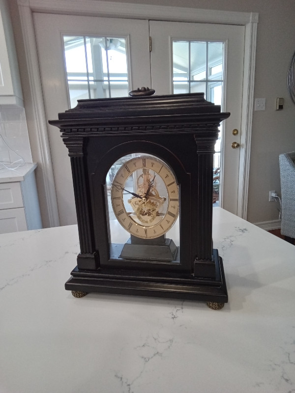 Wooden Mantle Clock in Home Décor & Accents in Peterborough