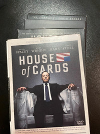 DVD House of Cards - Seasons 1-4