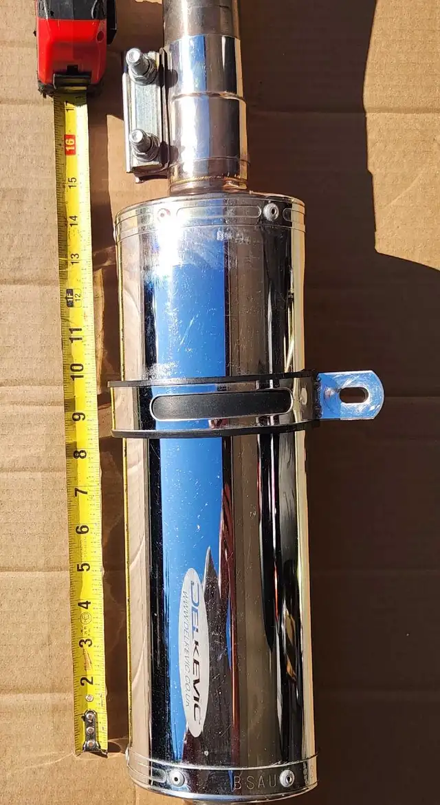 Delkevic Exhaust pipes.  in Motorcycle Parts & Accessories in Hamilton - Image 4