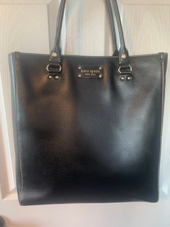 Kate Spade Black Leather Purse never used excellent condition $, View more