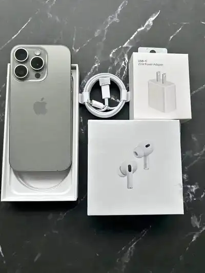 iPhone 15 Pro NO FACE ID 128 gb No repairs Blacklist guarantee lifetime Meet at Apple or police stat...
