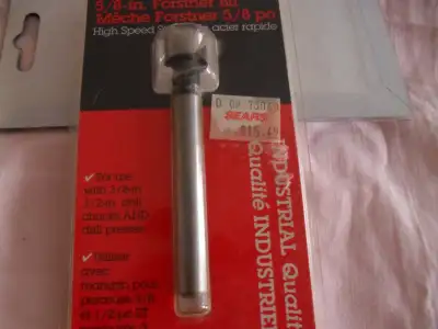 Craftsman Forstner 5/8" Bit Brand New, View more
