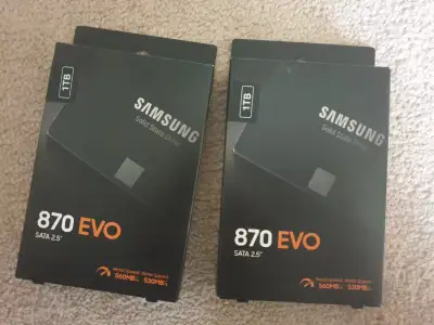 Samsung 870 EVO 1TB Solid State Drive SSD, View more