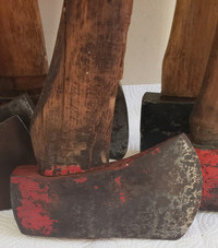 Axe Heads Vintage Unmarked 30.00 each