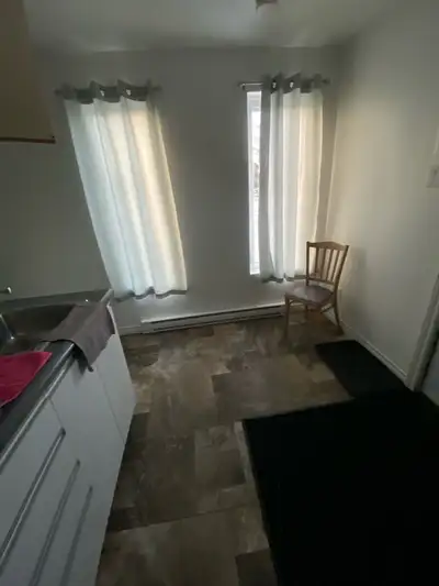 2 1/2 a louer dans une maison à la campagne Chauffée éclairée internet inclu Pas de laveuse sécheuse