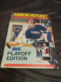 CHL Junior Hockey Magazine April 1984 Vol 6.5