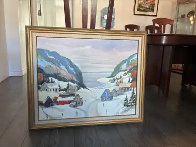 Peinture d'Hiver (Robert Leblanc 26-2000), View more