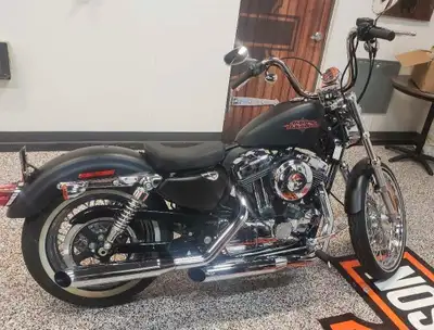 2013 harley sportster 1200 72 model Only 4 colors were made of the 72 , this one being matte black w...