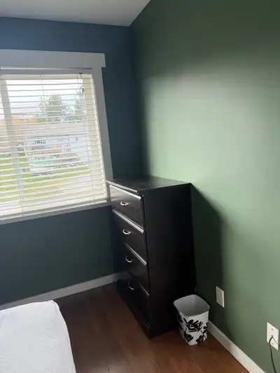 Bedroom includes. One single bed and a dresser, free cable and wifi, You will be sharing bathroom wi...