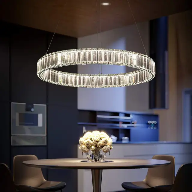 50% OFF - Large Modern Crystal Chandelier in Indoor Lighting & Fans in Mississauga / Peel Region - Image 2