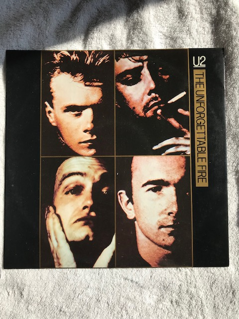 U2 The Unforgetable Fire LP – Tested