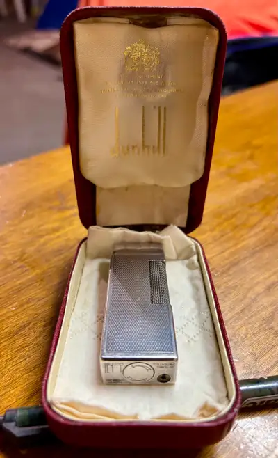 Dunhill Silver Lighter Vintage, View more