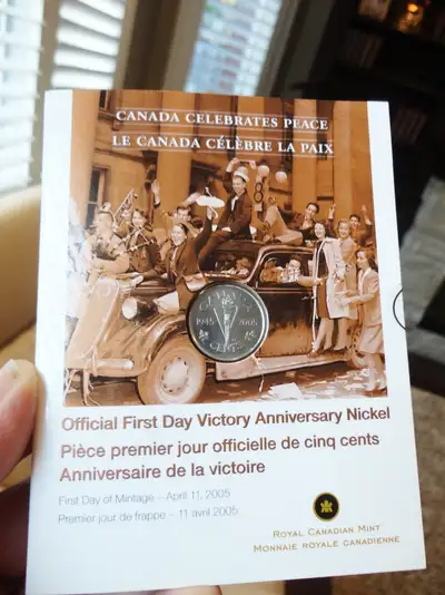 2005 Official Victory Day Commemorative Anniversary Nickel, View more