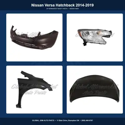 Nissan Versa Hatchback 2014-2019 Mirror Grille Bumper Fender, View more